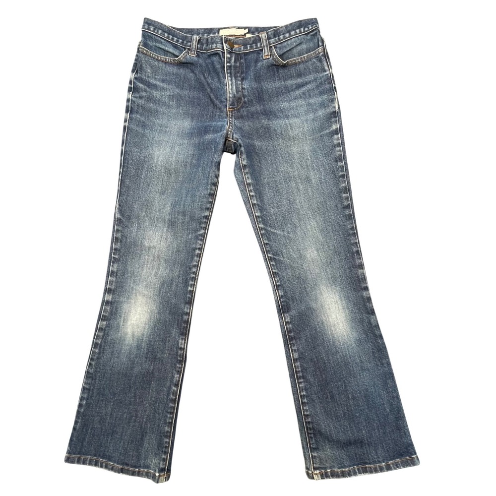 J.Crew Blue Stretch Bootcut Denim Jeans Women 2P